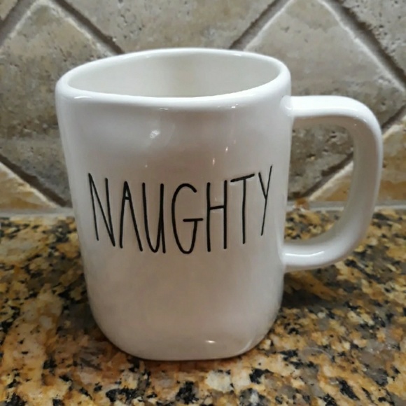 Rae Dunn NAUGHTY/ NICE Mug - Picture 2 of 3